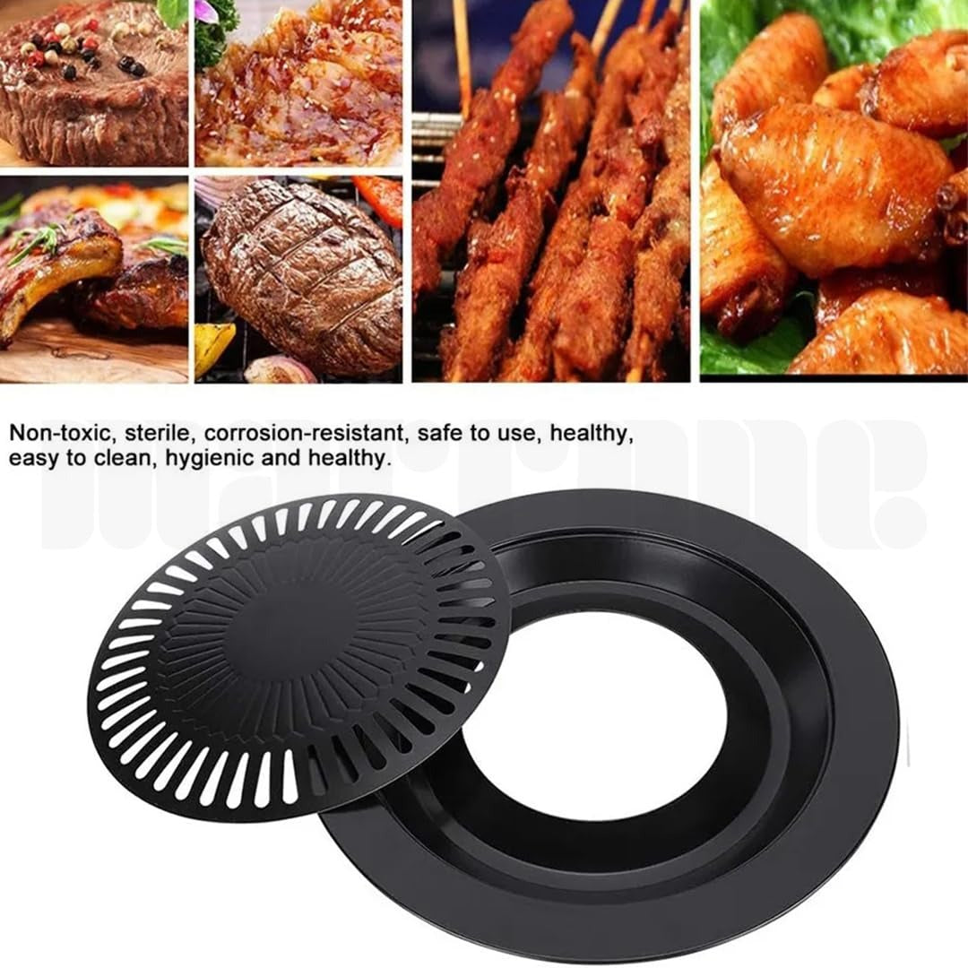 Non Stick Smokeless Top Grill Pan