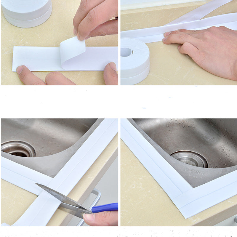 Waterproof PVC Wall Corner Line Sticker Filling Tape