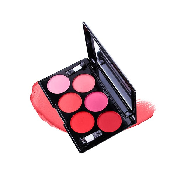 Romantic Color 6 Color Soft & Mild Blush Kit