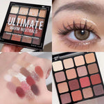 Hudamoji Ultimate Warm Neutrals 16 Color Eyeshadow Palette