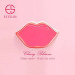 ESTELIN Cherry Blossom Pink Hydrating Lip Patch Sleeping Lip Mask - 22 Pcs