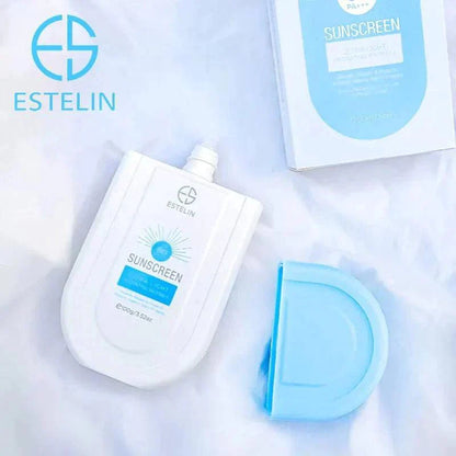 Estelin Sunscreen Ultra-Light Hydrating Invisible SPF 80 PA+++ 100G