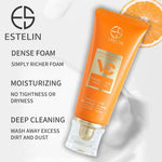 Estelin Vitamin C Plus Hyaluronic Acid Niacinamide Facial Cleanser