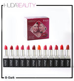 Huda Beauty Lipsticks 12Pcs Set