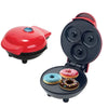 Electric Mini Donut Maker Machine With Double-Sided Heating And Non-Stick Coating