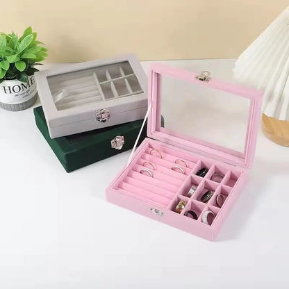 Artificial Leather Multipurpose Jewellery Organizer