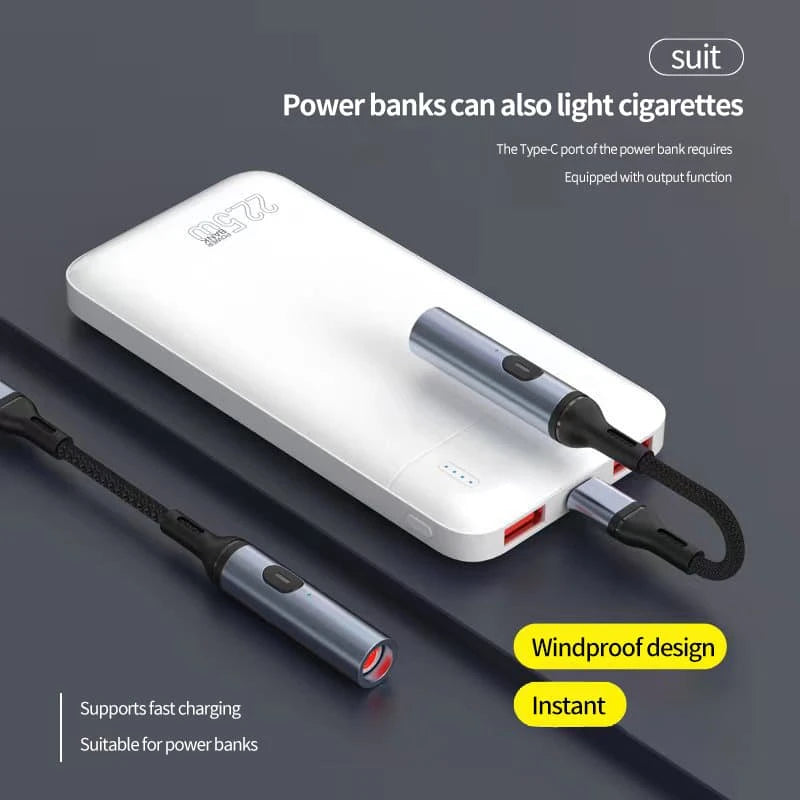 USB Type C Electric Lighter