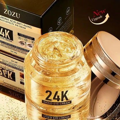 ZOZU 24K Gold Anti Wrinkles Firming Eye Cream 40gm