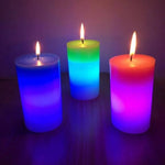 Magic Color Changing Colorful Glow Harmony Candles Led