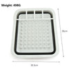 Collapsible Foldable Portable Silicon Basket Dish Washing Drainer Rack