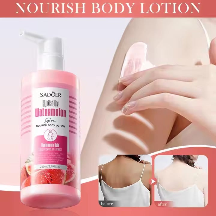 SADOER Hydrate Watermelon Glow Nourish Moisture Body Lotion