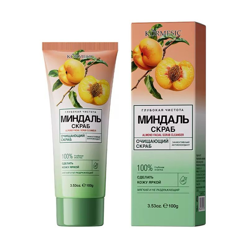 KORMESIC Face Wash Non-Irritating & Hypoallergenic Remove Dirt Acne Oil Makeup Face Scrub Cleanser