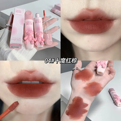 Gege Bear Cute Bear Lip Gloss Pack of 6