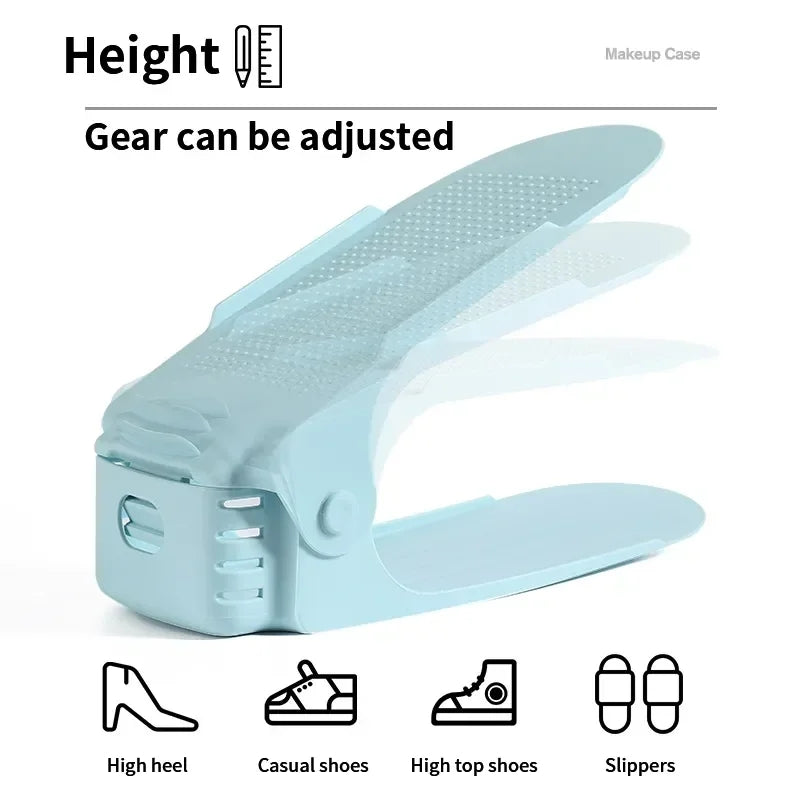 Adjustable Plastic Shoe Bracket Shoe Organizer Shoe Rack