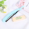 Foldable Eyebrow Razor With 5 Replacement Blades Easily Remove Hair For Women