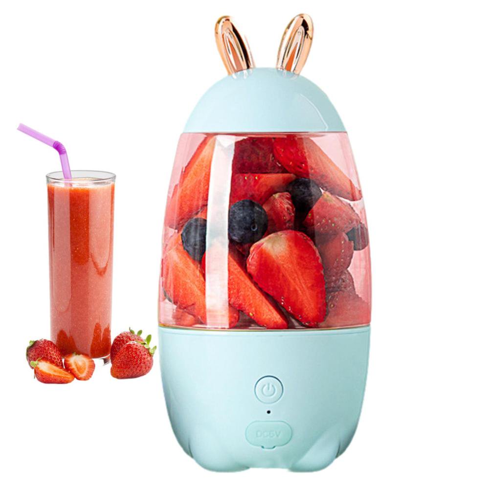 Rabbit Ear Portable USB Electric Juicer Fruit Mixer Blender