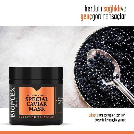 Bioplex Caviar Extract Keratin Repair Hair Care Mask