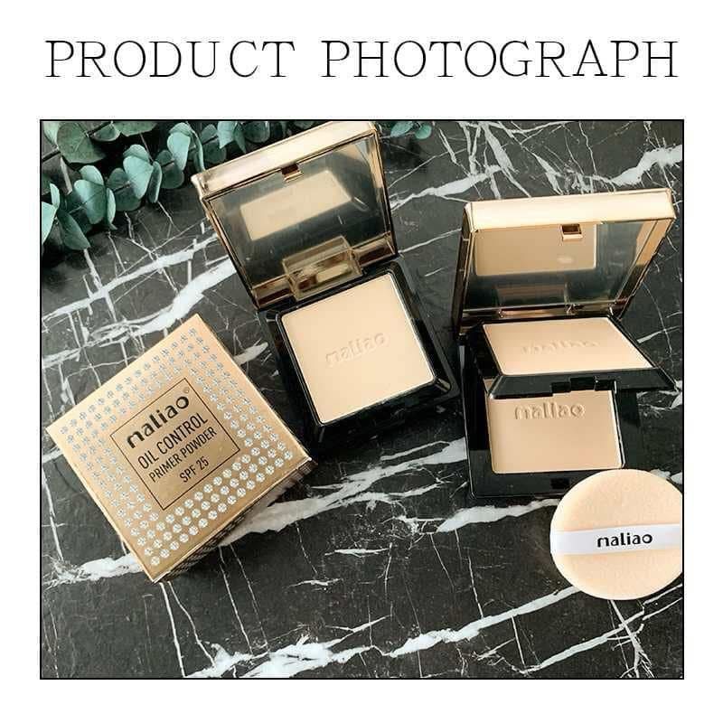Maliao Oil Control Primer Powder Compact SPF 25 - Mattify and Protect Your Skin