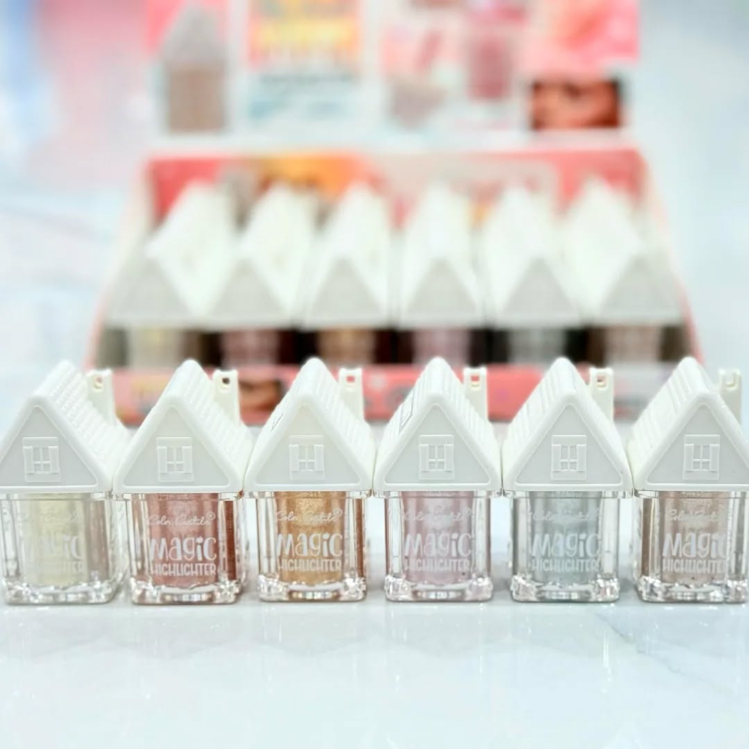 Color Castle Magic Highlighter Liquid Shimmer Face And Body Set