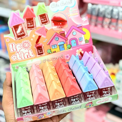 Color Castle Soft To The Touch Long Lasting Waterproof Lip And Cheek Tint 6Pcs Set