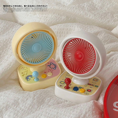 Portable And Rechargeable Fan With 3 Speed Mode For Kids Study Table