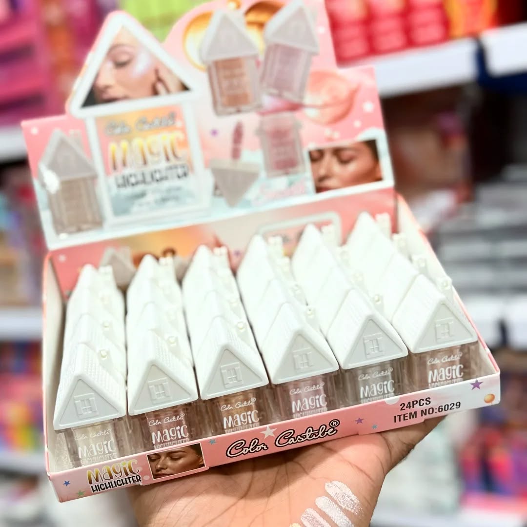 Color Castle Magic Highlighter Liquid Shimmer Face And Body Set