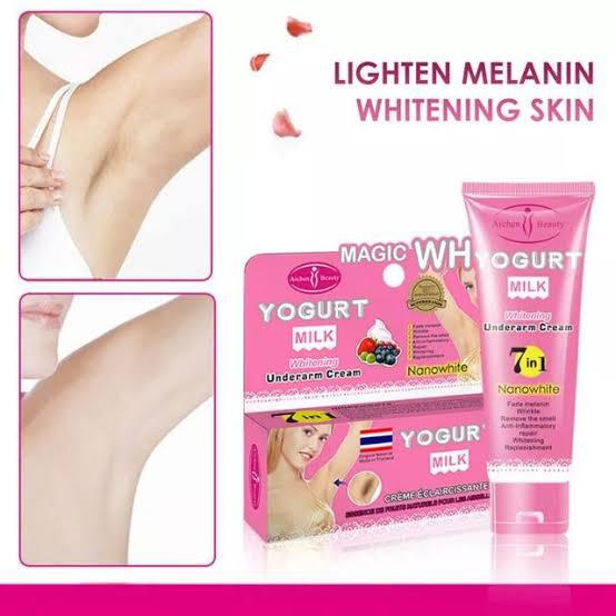 Aichun Beauty 7in1 Magic White Yogurt Milk Whitening Underarm Cream 80g