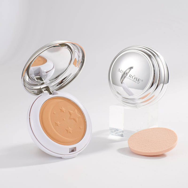 Miss Rose 2in1 Matte Compact Powder