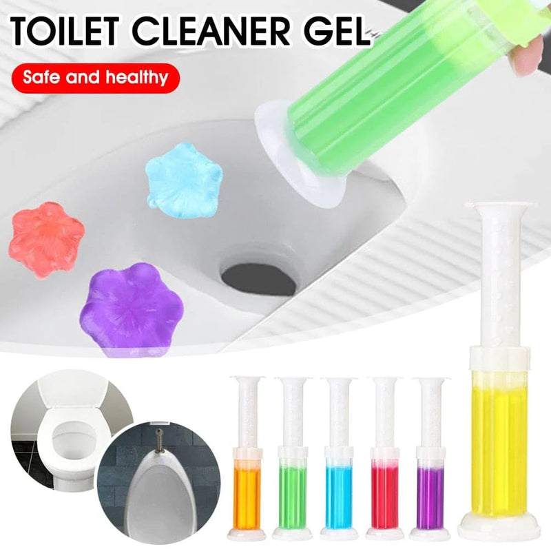 Toilet Fragrance Gel Injection Cleaner Stamp Pack of 2