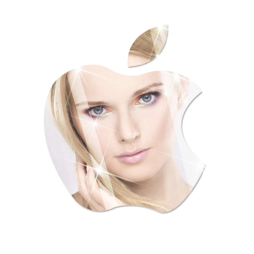 3D Acrylic Apple Logo Wall Sticker
