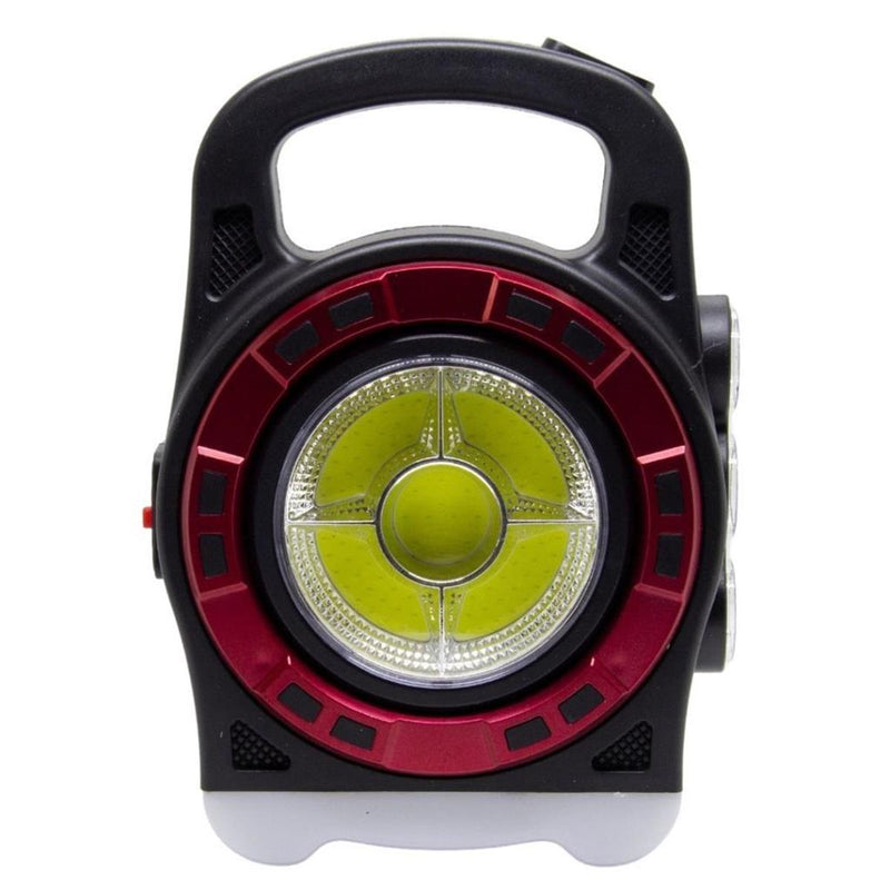 Solar USB Rechargeable Emergency Flashlight LED Camping Lantern Light With Charging For Device Waterproof