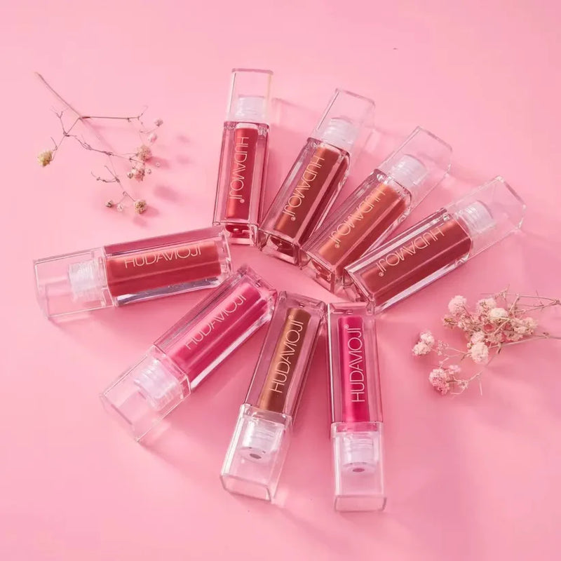 Hudamoji Luxe Shine 8-Color Lip Collection