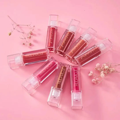Hudamoji Luxe Shine 8-Color Lip Collection