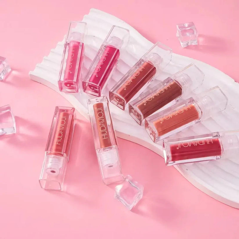 Hudamoji Luxe Shine 8-Color Lip Collection