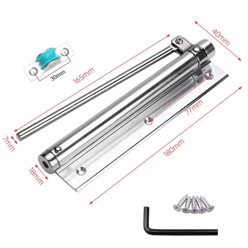 Adjustable Aluminum Alloy Automatic Door Closer