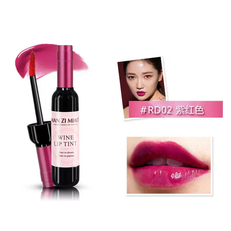 Man Zi Miao Vine Lip Tint Natural Liquid Long Lasting 6 Color Set