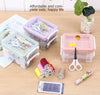 Multifunction Household Sewing Kit Box Fabric Craft Needles Thread Scissor Set