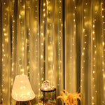 Led Curtain Lights Garland Light Outdoor Decorative Light Fairy String Light