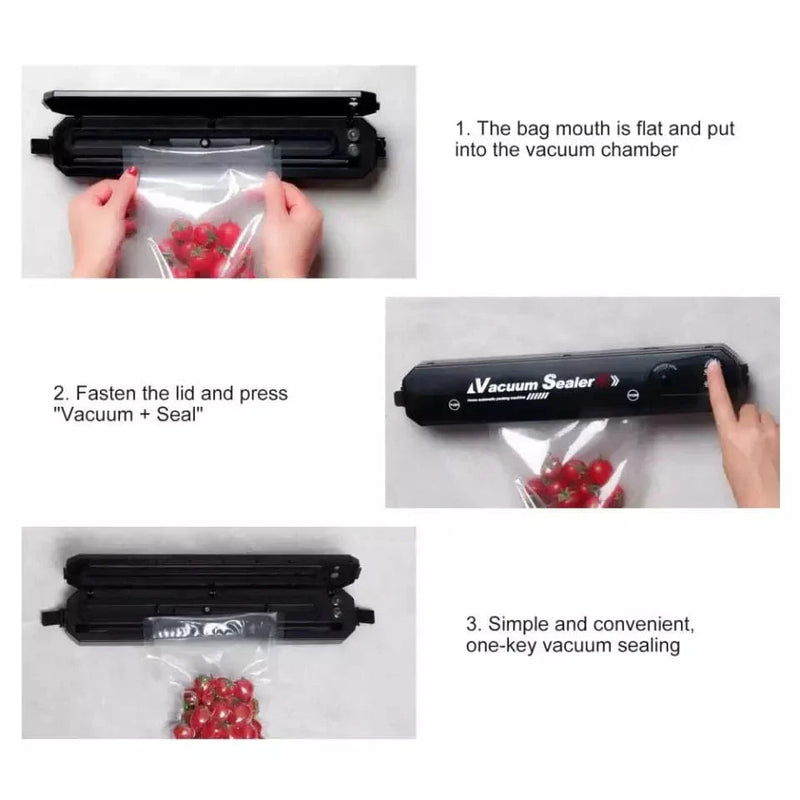 Automatic Electric Vacuum Sealing Machine Vacuum Sealer For Food Preservation