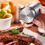 Stainless Steel Pepper Salt And Spice Shaker Seasoning Jars