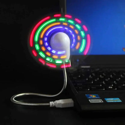 Portable Mini Flexible Colorful USB Cooling Fan