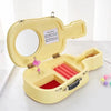 Guitar Music Storage Box Violin Music Jewelry Box With Rotating Ballerina Girl Doll