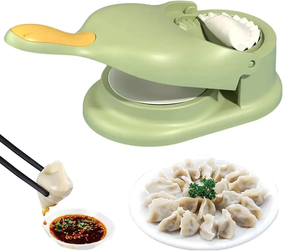 2 In 1 Dumpling Maker Portable Manual Dumpling Presser