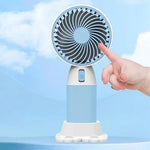 Rechargeable New Mini Portable Fan With Mobile Stand High Quality