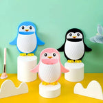 Multifunctional Wall Mount Cartoon Penguin Storage Holder Organizer