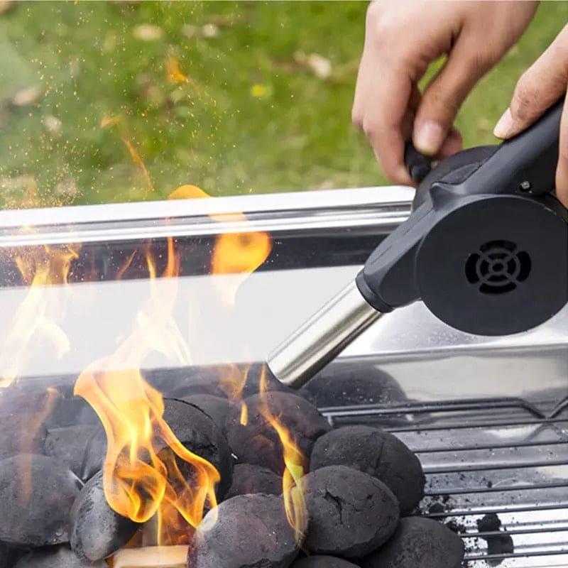 Portable Air Blower BBQ Grill Fire Blower