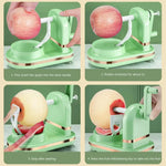 Multifunction Manual Hand Crank Fruit Apple Peeler Rotary Slicer