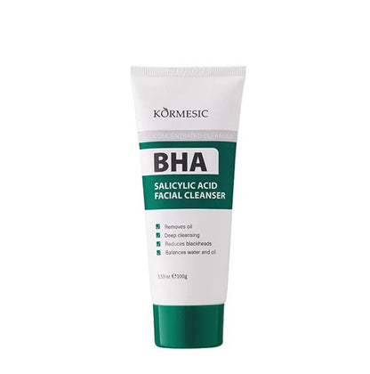 KORMESIC Remove Oil And Reduces Blackheads Salicylic Acid Facial Cleanser 100g
