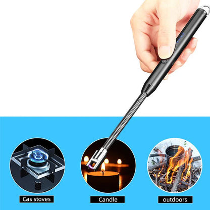 USB Rechargeable Flexible Electric Lighter Atomic Plasma Spark Lighter