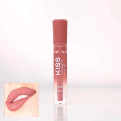 Kiss Beauty Velvet Matte Lip Gloss 6Pcs Set